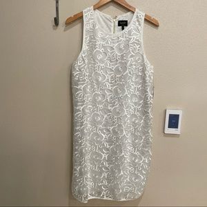 Laundry by Shelli Segal Lace Overlay Sheath Dress